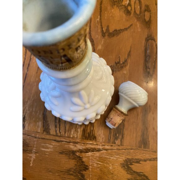 Vintage Jim Beam Ceramic Decanter Bonded Beam 100 Proof 4/5 Quart - Picture 8 of 12